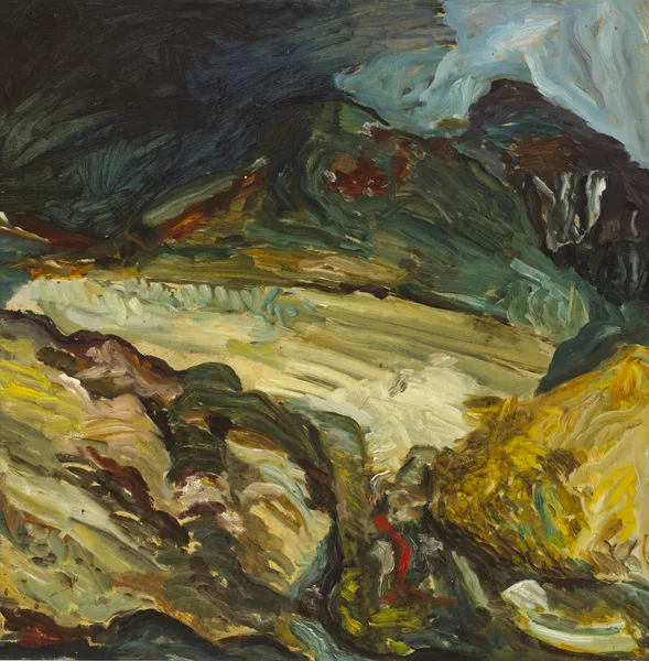 KELLS BAY, COUNTY KERRY by Dick Joynt, circa 1966-1968, oil on board, offered Dec 2012