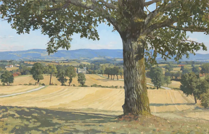 Francisco Centofani, LE TILLEUL, FRANCE, 2006, oil on canvas
