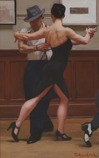 Andrew Fitzpatrick, TANGO COUPLE II, c.2004, oil on canvas