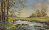 SUMMER DAY BY THE RIVER, Whyte's 2012