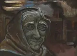 Marian Jeffares, OLD WOMAN IN SEÁN McDERMOTT STREET, DUBLIN