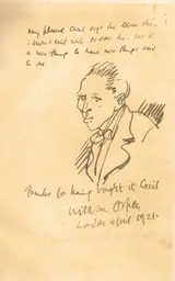 William Orpen, SELF PORTRAIT [ AN ONLOOKER IN FRANCE 1917-1919 ]