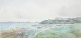 Joseph William Carey, H.M. HOME FLEET AT ANCHOR OFF SEACOURT, 10 JULY 1904