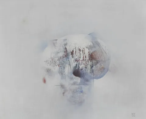 Louis le Brocquy, INTERIOR STUDY OF HEAD, 1972, oil on canvas