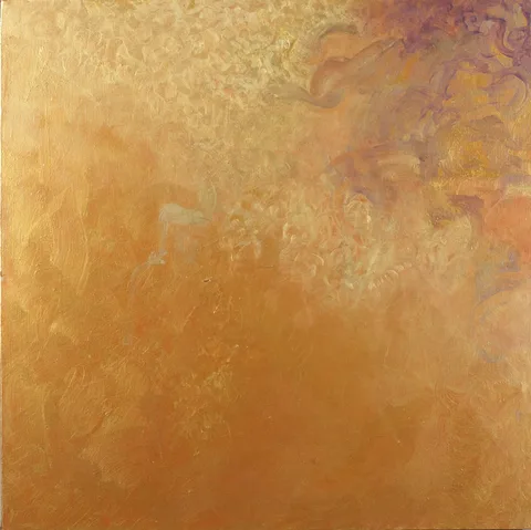 Anne Madden, THE GARDEN OF LOVE, 2002 (TRIPTYCH), oil on canvas