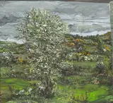Nick Miller, WHITETHORN FIELD WITH SHEEP