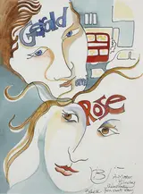 Pauline Bewick, GERARD & ROSE - A MAEVE BINCHY ILLUSTRATION FOR A SHORT STORY