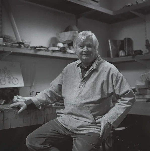 JOHN BEHAN RHA, GALWAY STUDIO by Amelia Stein, 2007, archival pigment print; artist's proof, offered Nov 2012