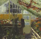 Thomas Ryan, GLASS HOUSE AT THE BOTANIC GARDENS, DUBLIN