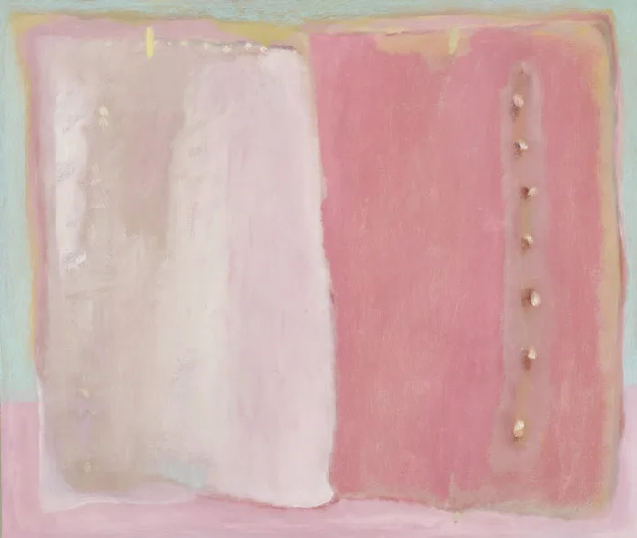 UNTITLED by Jacinta Feeney, 2003, oil on board, offered Nov 2012