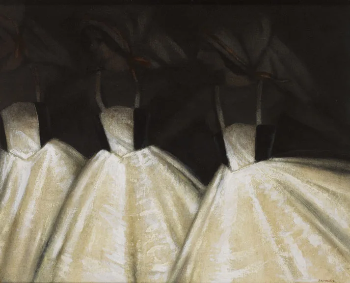 GEORGIAN DANCERS by John Shinnors, oil on canvas laid on board, sold Mar 2012