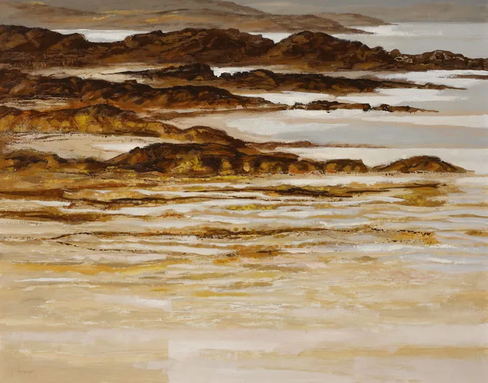 EBB-TIDE by Arthur Armstrong, oil on board, offered Mar 2012