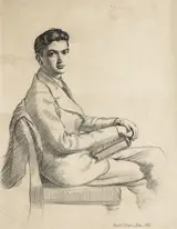 Ernest Columba Hayes, SELF PORTRAIT