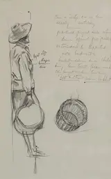 Ernest Columba Hayes, STUDY FOR "DEEP SOUTH"