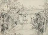 Ernest Columba Hayes, STUDY FOR "THE EVENING HOUR"