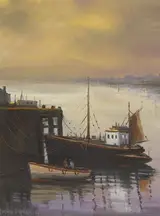 Norman J. McCaig, TRAWLERS, CLOGHERHEAD, COUNTY LOUTH