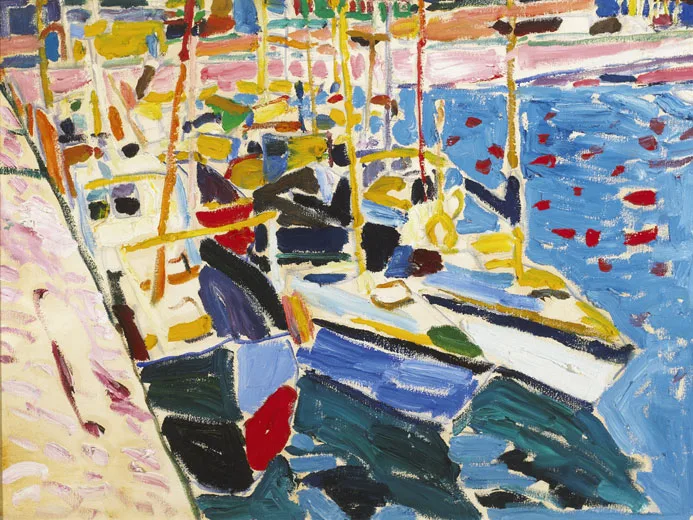 DÚN LAOGHAIRE HARBOUR by Stephen Cullen, oil on canvas, sold Mar 2012