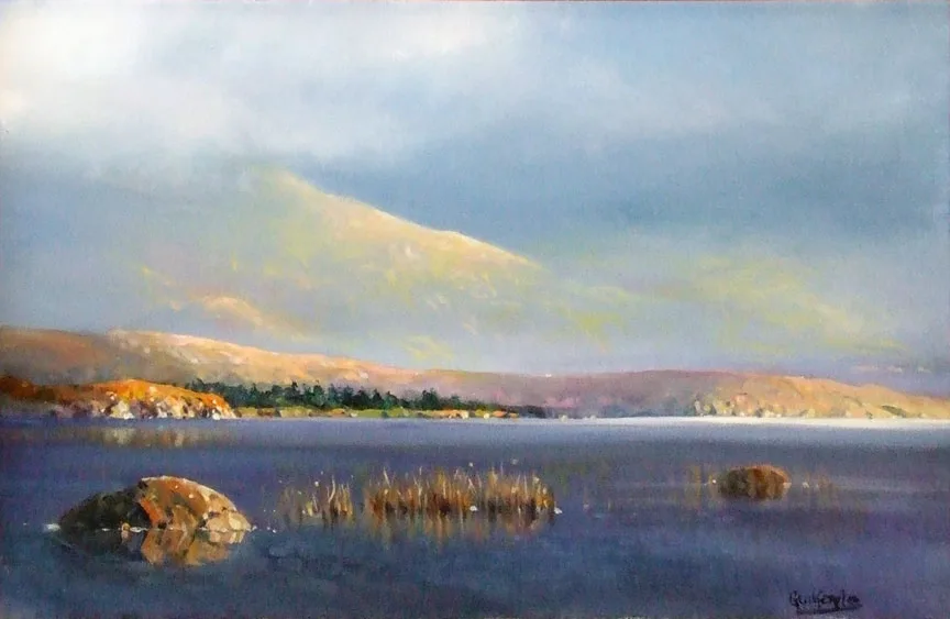 Paul Guilfoyle, NEAR KILLARNEY, oil on canvas