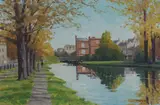 Brett McEntagart, CANAL AT BAGGOT STREET BRIDGE, AUTUMN