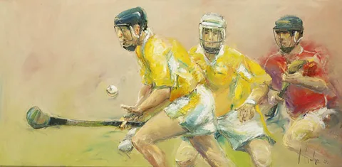 Vittorio Cirefice, ANTRIM, JUNE 2006, oil on canvas