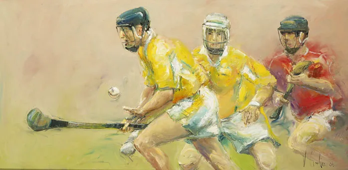 ANTRIM, JUNE 2006 by Vittorio Cirefice, oil on canvas, offered Mar 2012