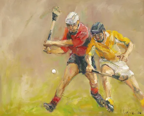 Vittorio Cirefice, STEPHEN CLARKE AND JIM McKERNAN, 2006, oil on canvas