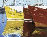 Ivan Sutton, TRAWLERS BERTHED AT KILMORE QUAY, COUNTY WEXFORD