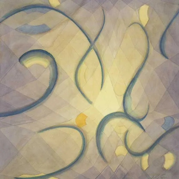 UNTITLED by Felim Egan, 1989, watercolour and pencil, sold Dec 2011