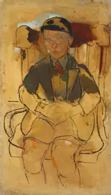 Stella Steyn, BOY IN SCHOOL UNIFORM