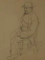 Seán O'Sullivan, PORTRAIT OF "BLASKET ISLANDER" [SEAMUS O LUING, 'SEAMUS BEAG']