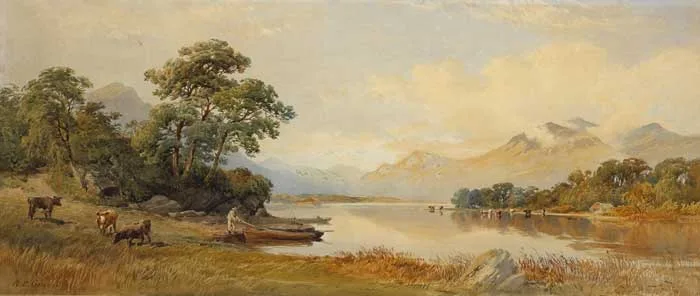 KILLARNEY, c.1870s by Nathaniel Everett Green, watercolour, offered Dec 2011