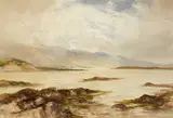 William Bingham McGuinness, ROCKS AND SEAWEED, LOW TIDE