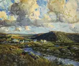 James Humbert Craig, EVENING SUNLIGHT ON THE ROSSES