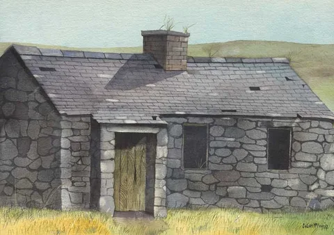 Colum McEvoy, ABANDONED, 1983, watercolour