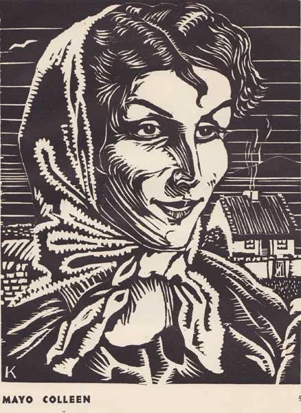 TWELVE WOODCUTS by Harry Kernoff, limited edition book (no. 195 from an edition of 300), sold Dec 2011