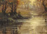 James Humbert Craig, RIVER AT SUNSET
