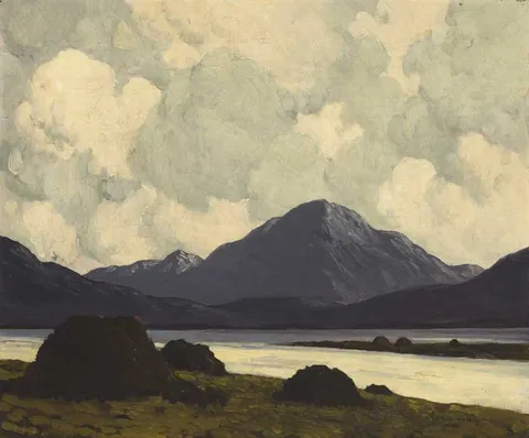 Paul Henry, ALTAN LOUGH, DONEGAL c.1933-34, oil on canvas