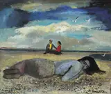 Gerard Dillon, GIRL ON BEACH