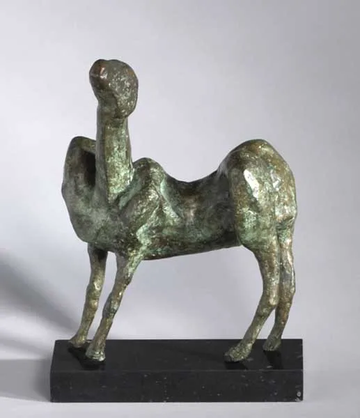 CAMEL c.1980 by John Behan, bronze; (unique), offered Nov 2011