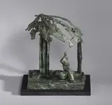 John Coen, FIGURES UNDER A CANOPY OF LEAVES