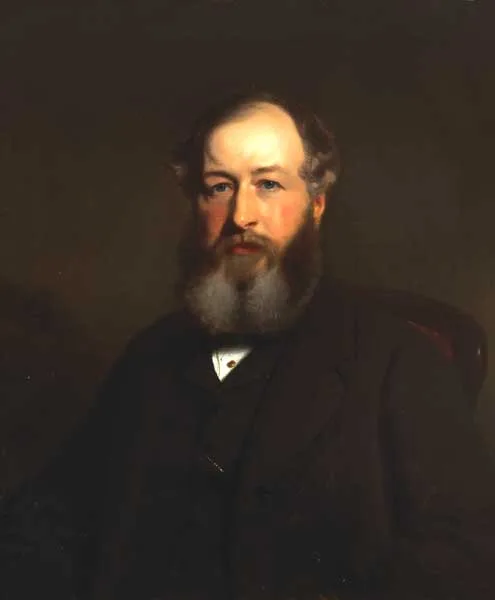Stephen Pearse, PORTRAIT OF CAPT. DENIS WILLIAM PACK-BERESFORD ESQ., 1871, oil on canvas