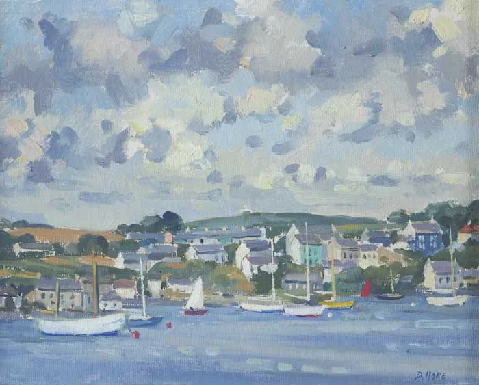 SUMMER, KINSALE by David Hone, oil on canvasboard, sold Nov 2011