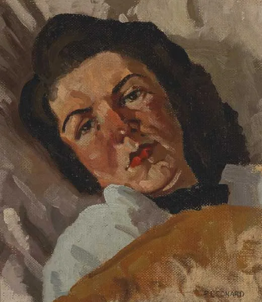 DOREEN, RUSH by Patrick Leonard, 1947, oil on board, offered Nov 2011