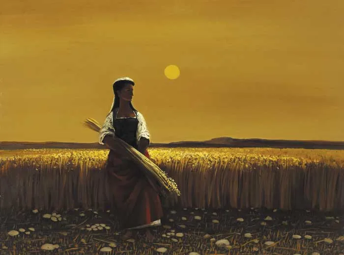 Daniel O'Neill, RUTH, oil on board