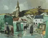 Cecil Maguire, FAIR DAY, CLIFDEN, CONNEMARA