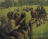 William Conor, THE SEE-SAW (BOTANIC GARDENS)