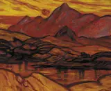Grace Henry, SUNRISE OVER THE REEKS, COUNTY KERRY