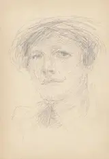 John Butler Yeats, PORTRAIT OF A LADY DIRECTLY ENGAGING THE ARTISTS
