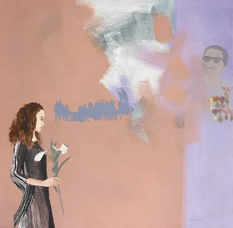 Brian Ferran, LILY, 1983, oil on canvas