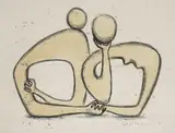 Frederick Edward McWilliam, MAN AND WIFE, c. mid 1930s to late 1940s